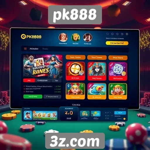 Interface e Experiência do Usuário no PK888