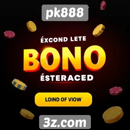 Ofertas de bônus disponíveis no pk888