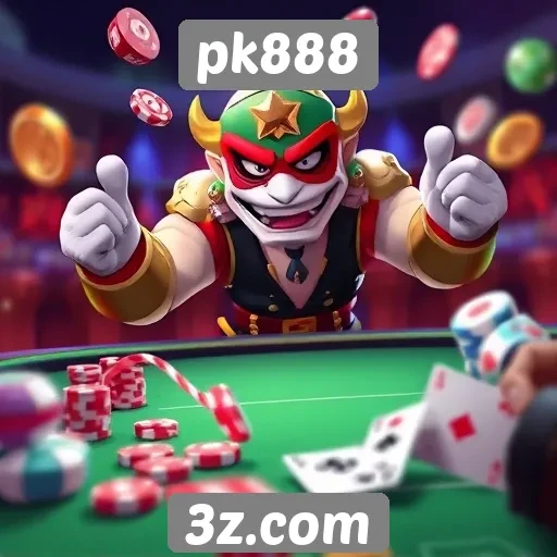 pk888 oferece variedade de jogos online